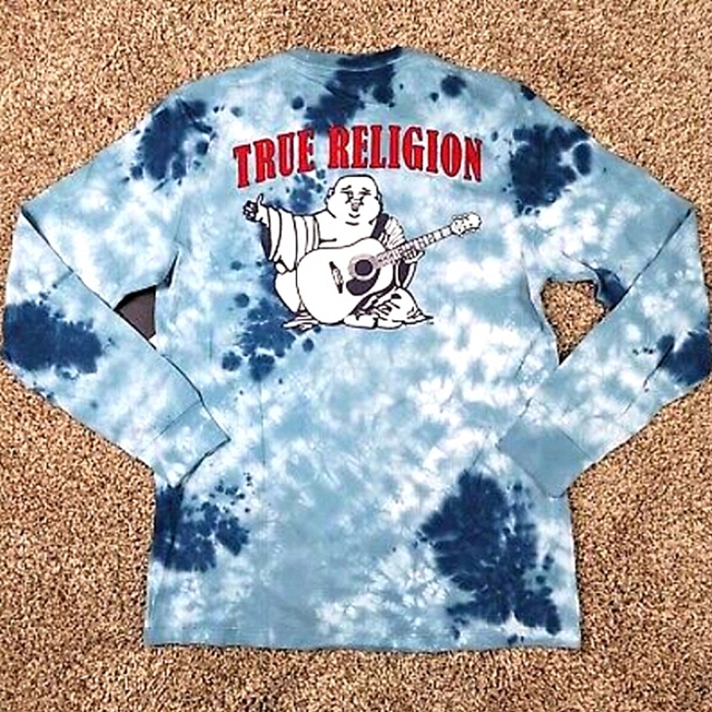 True Religion Spirit of Buddha Longsleeve sz XL - Picture 6 of 8